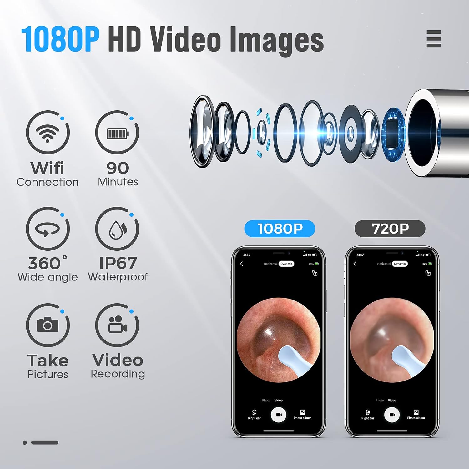 ClearView Ear Cleaner™ Ear Wax Removal Tool