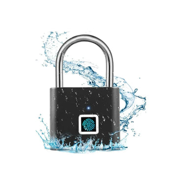 Fingerprint Padlock – Smart Biometric Lock with USB-C Charging, Multiple Users & Long Battery Life - Emirati Touch