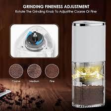 Automatic Coffee Bean Grinder – Precision Ceramic Burr, USB Charging - Emirati Touch