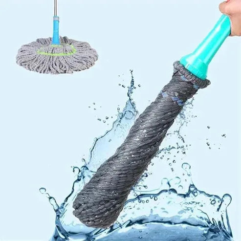 Magic Squeezing Mop – Self-Wringing 360° Rotating Floor Cleaner - Emirati Touch