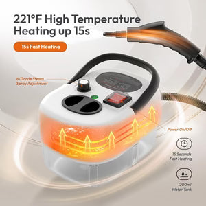 2500W Handheld High-Temperature Pressurized Steam Cleaner