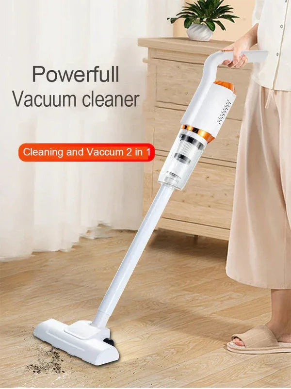 3-in-1 Wireless Vacuum Cleaner with LED Light – 7500PA Strong Suction for Home & Car Cleaning - Emirati Touch