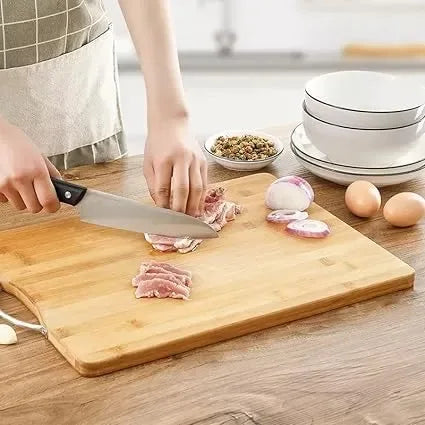 Premium Wood Chopping Board – Durable, Knife-Friendly & Multipurpose Cutting Board - Emirati Touch