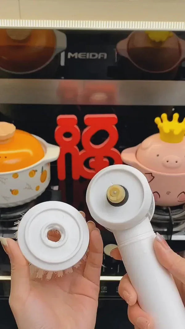 Cleaning Magic Electric Brush 5-in-1 – Cordless Multi-Surface Power Scrubber - Emirati Touch