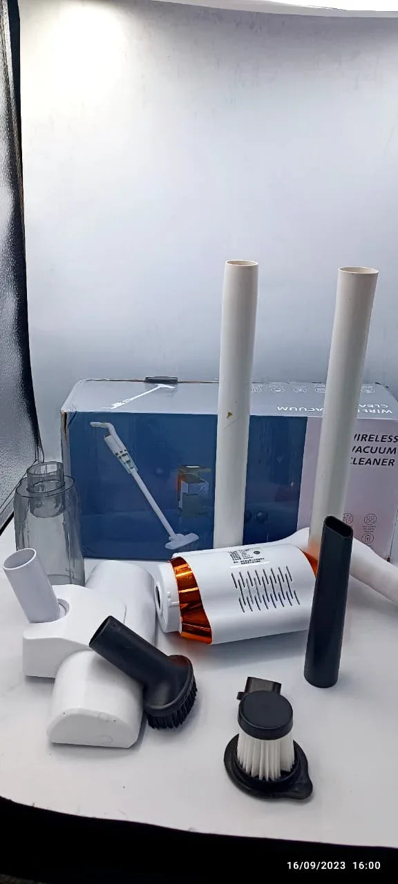 3-in-1 Wireless Vacuum Cleaner with LED Light – 7500PA Strong Suction for Home & Car Cleaning - Emirati Touch