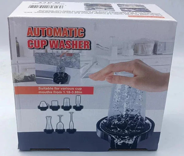 🚰 Automatic Cup Washer – 360° Sink Glass Rinser for Bottles &amp; Mugs - Emirati Touch