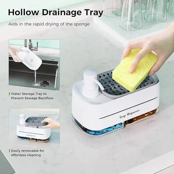 Bathroom Soap Dispenser Set – Elegant Dish & Hand Soap Pump Bottles 🧴✨ - Emirati Touch