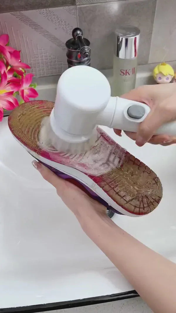 Cleaning Magic Electric Brush 5-in-1 – Cordless Multi-Surface Power Scrubber - Emirati Touch