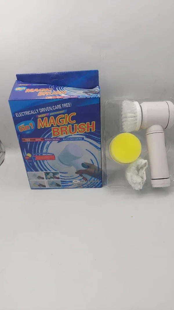 Cleaning Magic Electric Brush 5-in-1 – Cordless Multi-Surface Power Scrubber - Emirati Touch