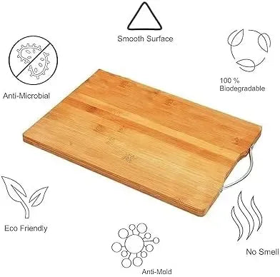 Premium Wood Chopping Board – Durable, Knife-Friendly & Multipurpose Cutting Board - Emirati Touch