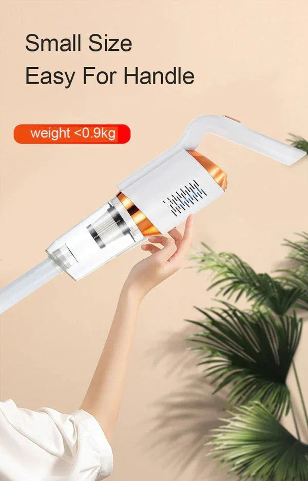 3-in-1 Wireless Vacuum Cleaner with LED Light – 7500PA Strong Suction for Home & Car Cleaning - Emirati Touch