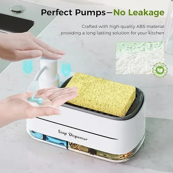 Bathroom Soap Dispenser Set – Elegant Dish & Hand Soap Pump Bottles 🧴✨ - Emirati Touch
