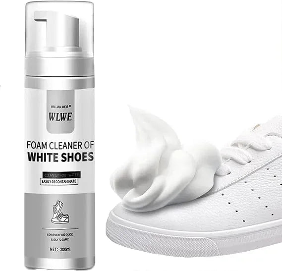 WLWE Shoe Cleaner Spray – 200ml Stain Remover for Leather, Suede & Sneakers - Emirati Touch